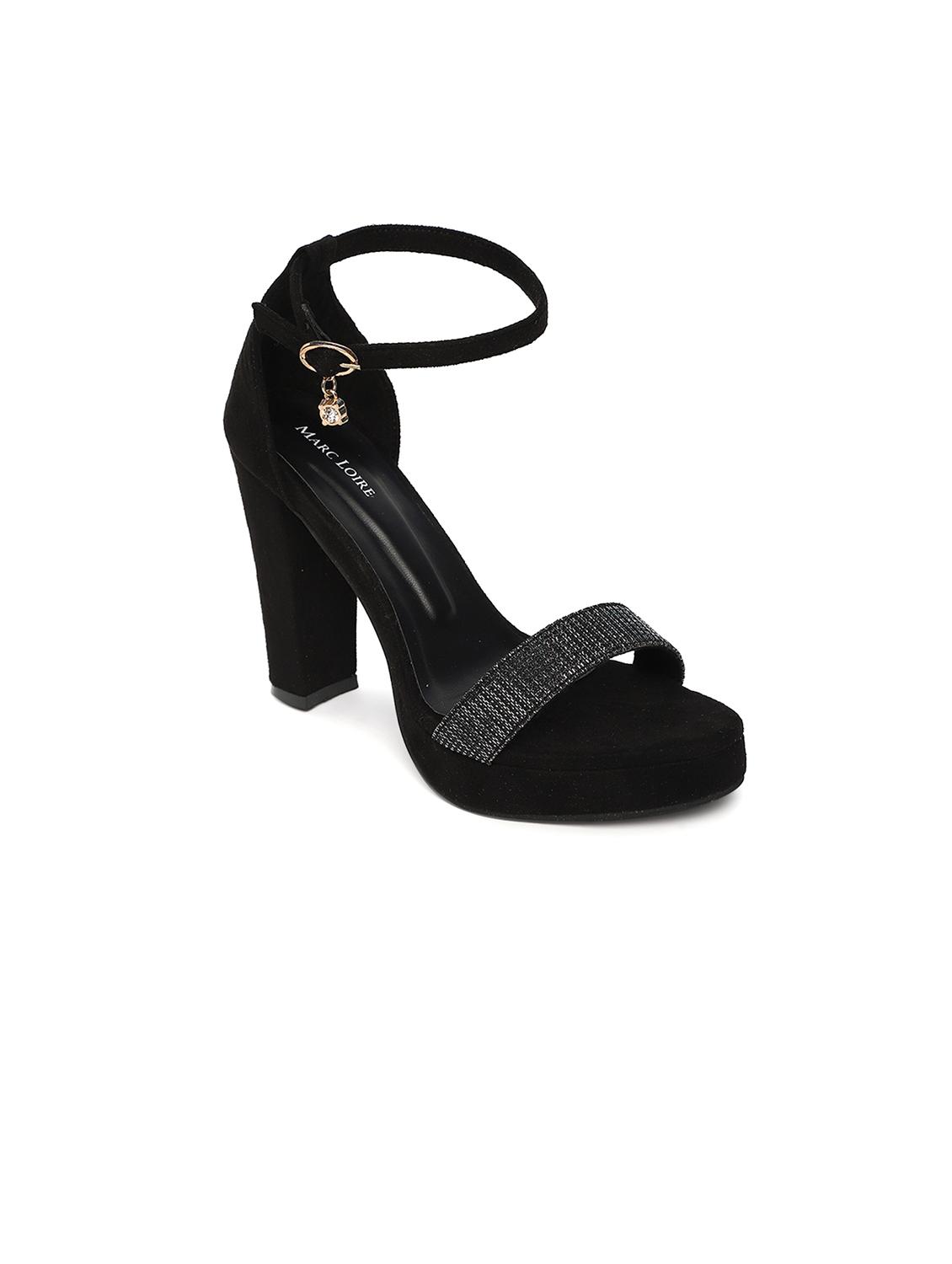 women black ankle strap sandals - 19163618 - Zoom Image - 0