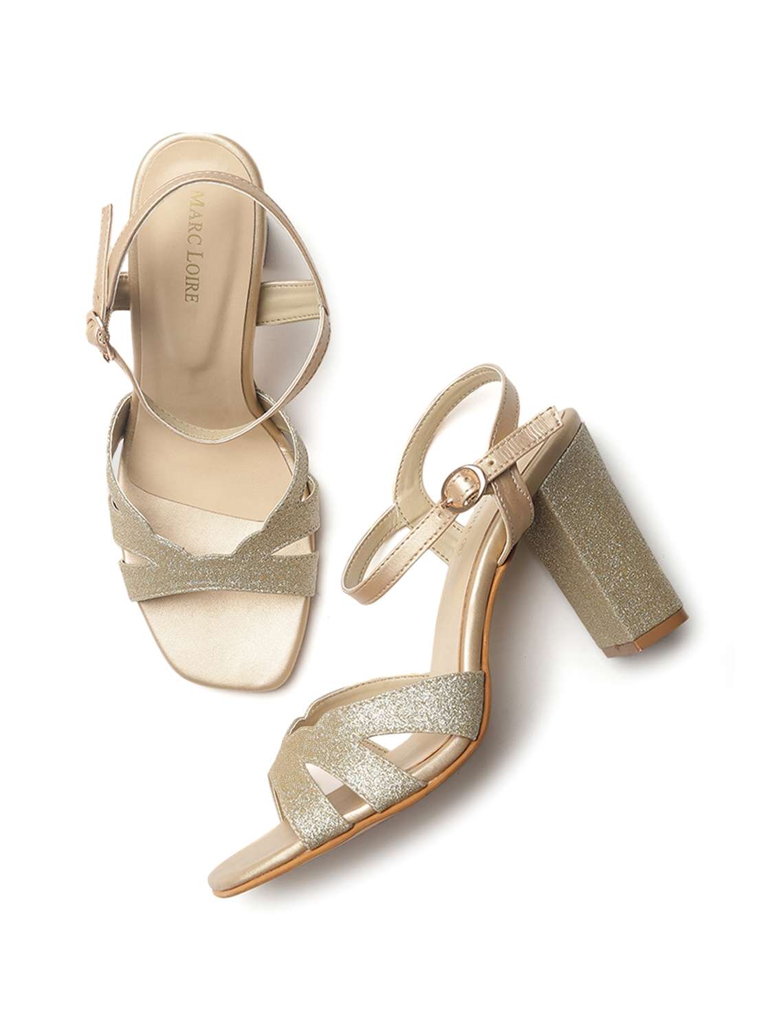 women beige ankle strap sandal - 19163652 - Standard Image - 4