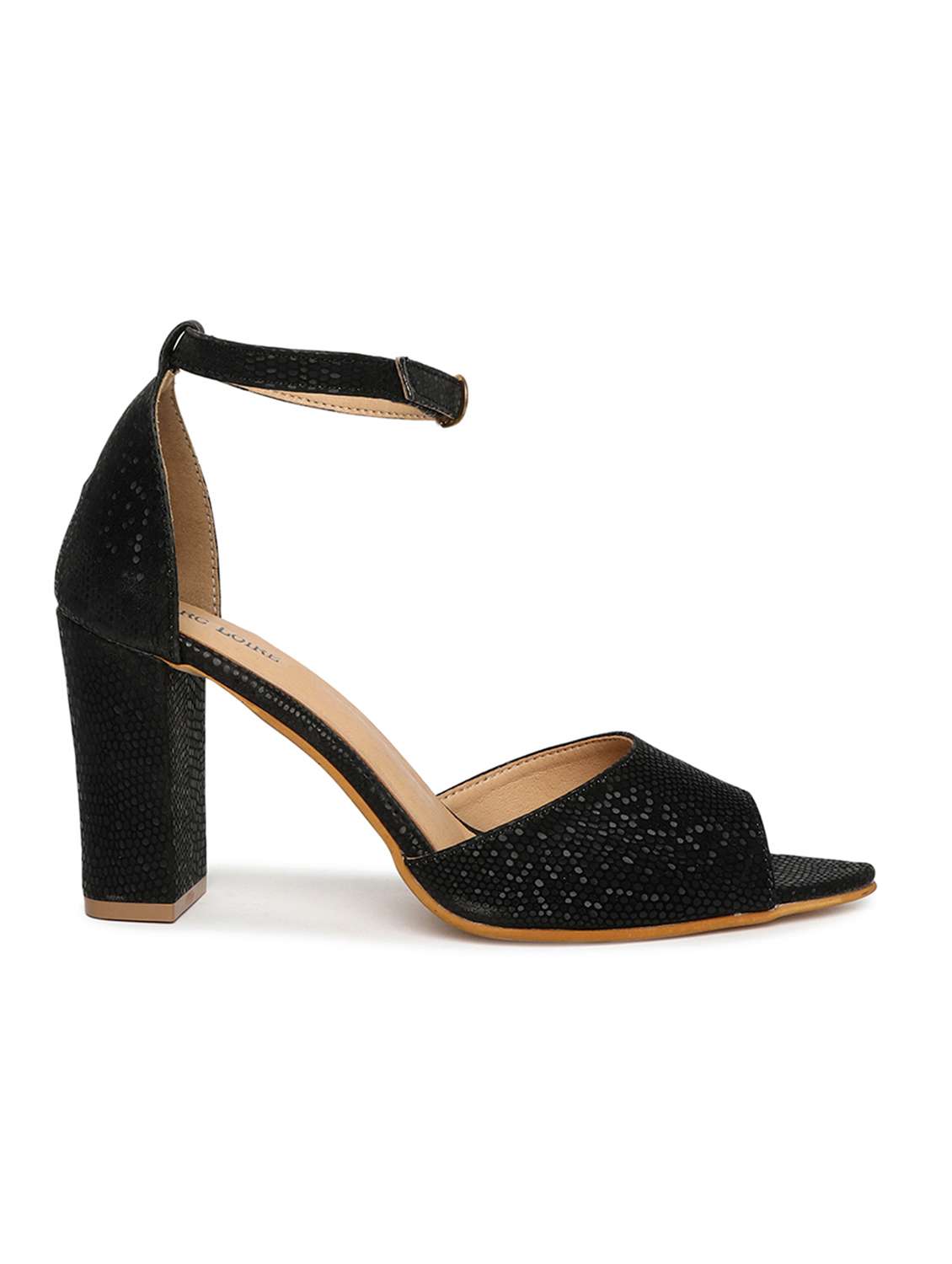 women textured ankle strap sandal - 19163702 -  Standard Image - 1