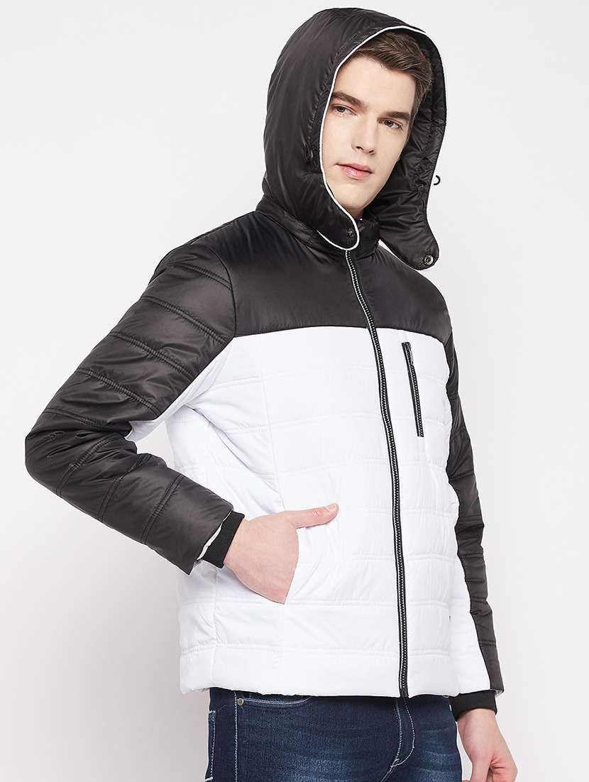 boys hood color block  bomber jacket - 19163854 -  Standard Image - 1