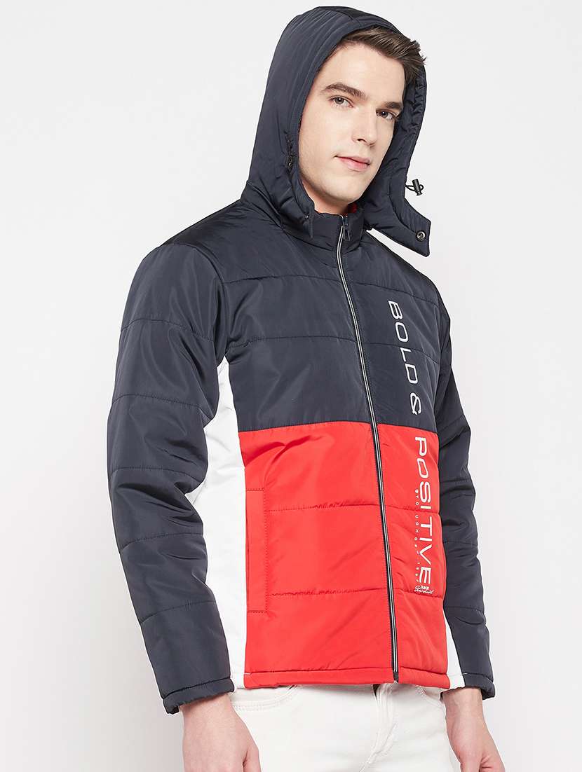 boys hood color block  bomber jacket - 19163857 -  Standard Image - 1