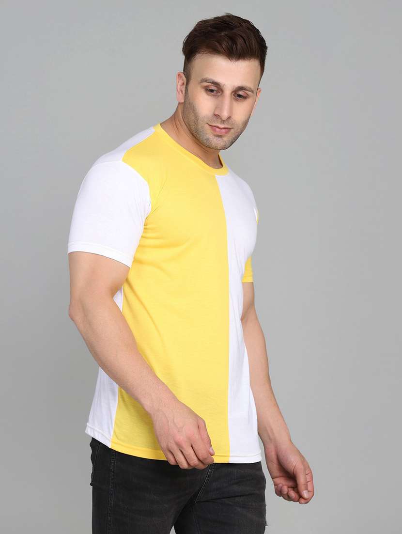 yellow cotton t-shirt - 19163923 -  Standard Image - 1