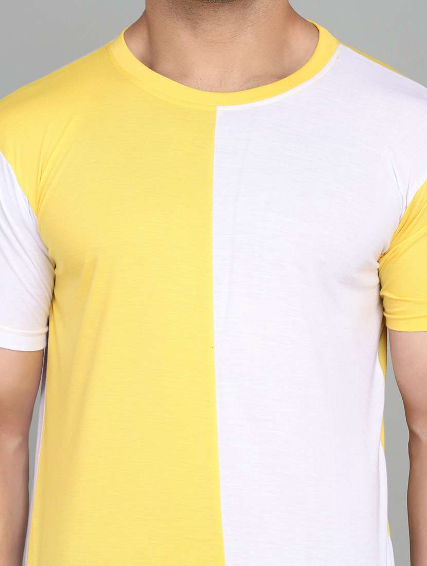 yellow cotton t-shirt - 19163923 -  Standard Image - 4