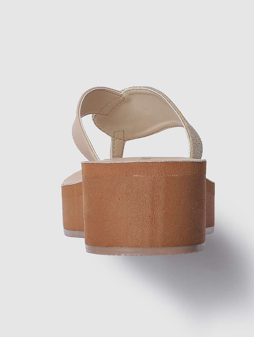 women gold toe separator wedge - 19164287 - Standard Image - 4