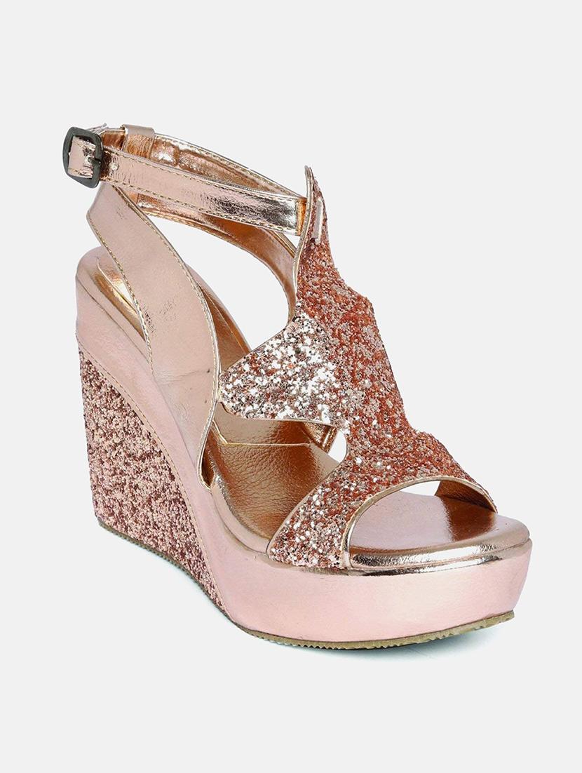 women pink ankle strap wedge - 19164328 -  Zoom Image - 0