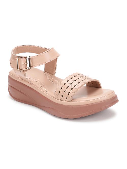 women nude ankle strap sandal - 19164333 -  Standard Image - 0