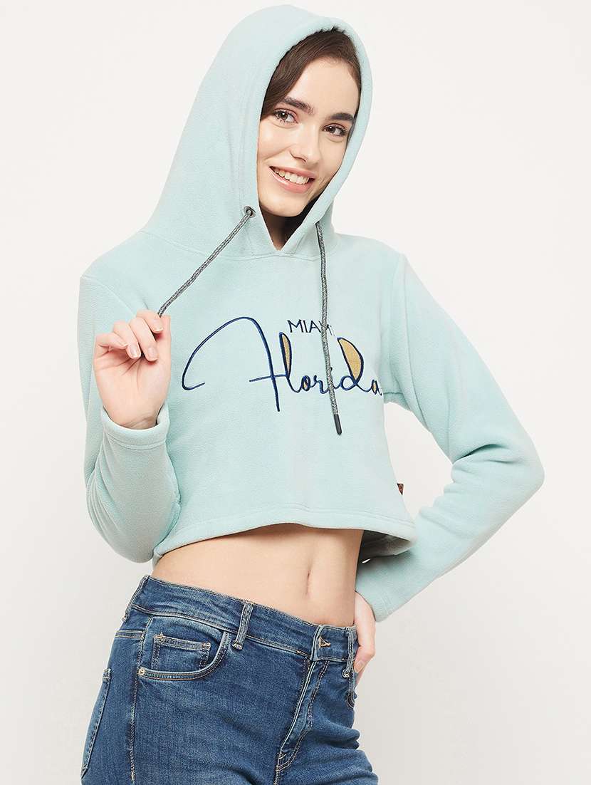 printed cotton blend regular sweatshirt - 19164354 -  Standard Image - 1