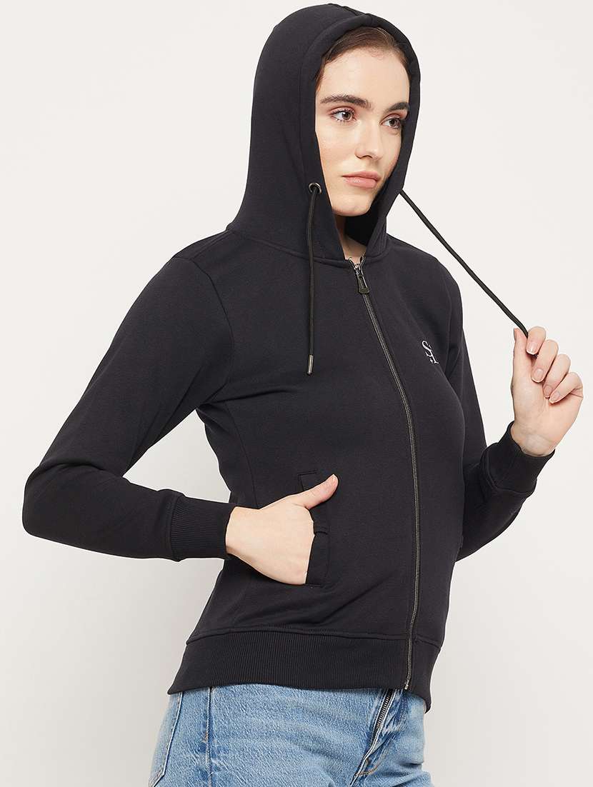 solids cotton blend regular sweatshirt - 19164364 -  Standard Image - 1