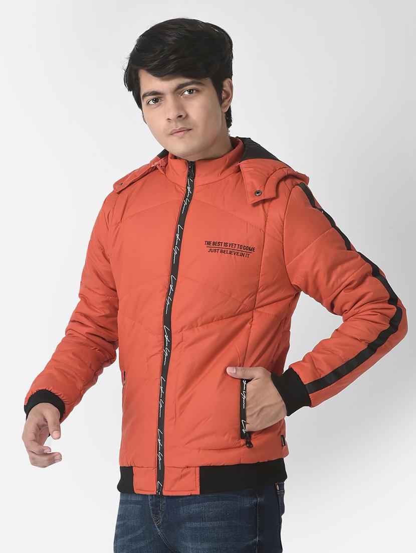 orange coloured regular jacket - 19164543 - Standard Image - 1