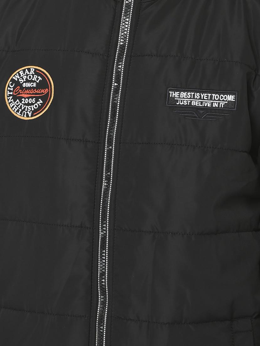 black coloured regular jacket - 19164544 - Standard Image - 6