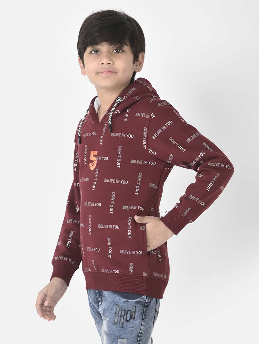 boys typography sweatshirt - 19164615 -  Standard Image - 1