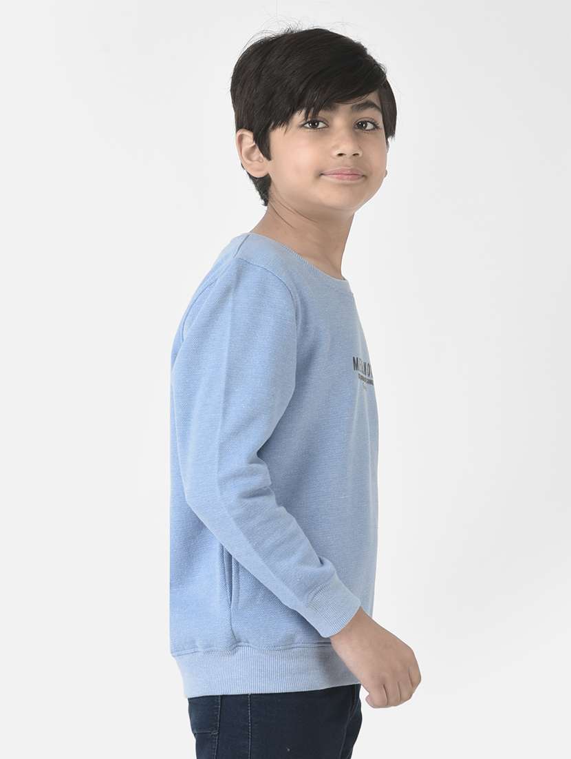 boys typography sweatshirt - 19164618 -  Standard Image - 1