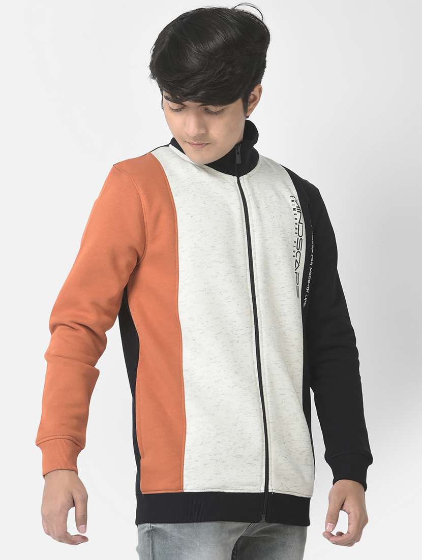 boys color block sweatshirt - 19164630 -  Standard Image - 1