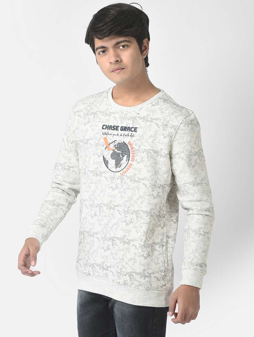 boys printed sweatshirt - 19164632 -  Standard Image - 1