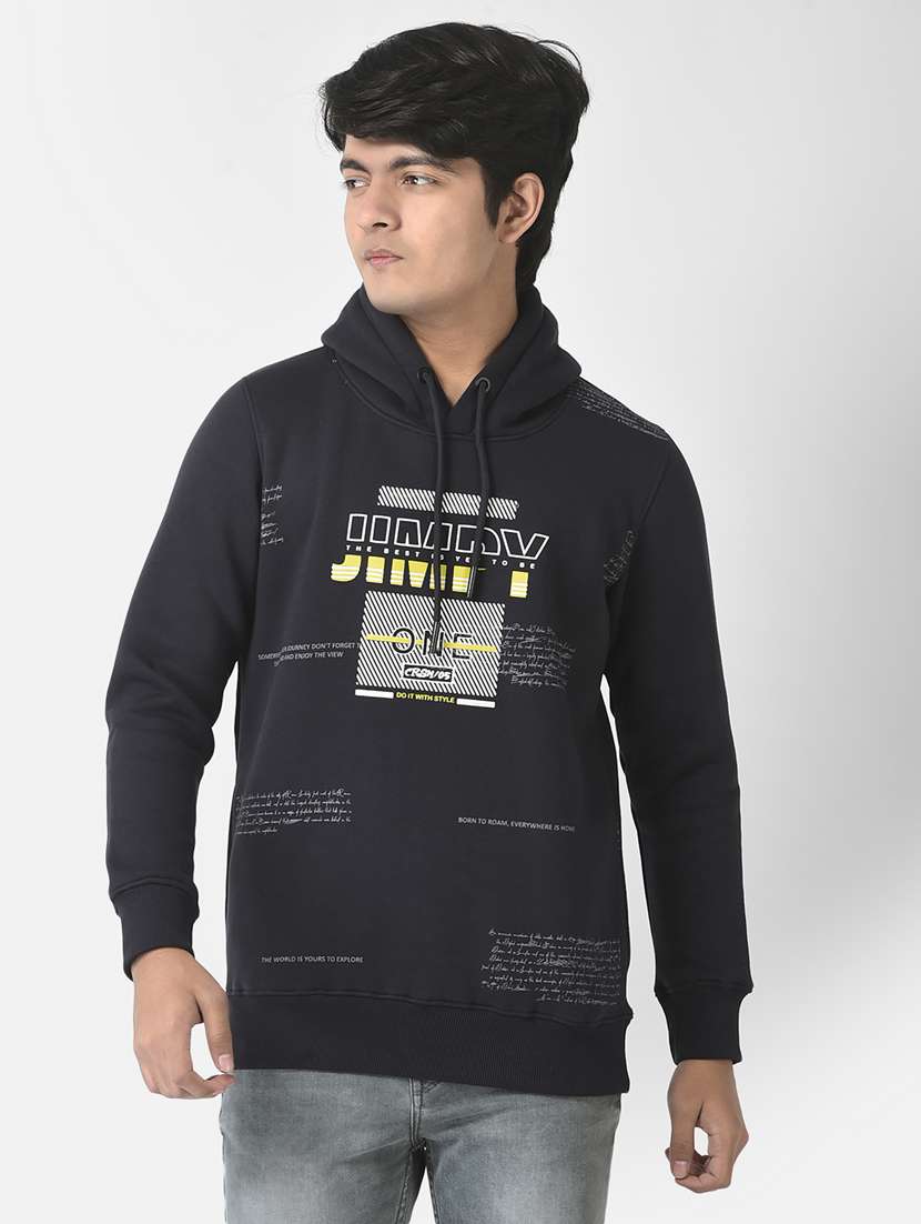 boys typography sweatshirt