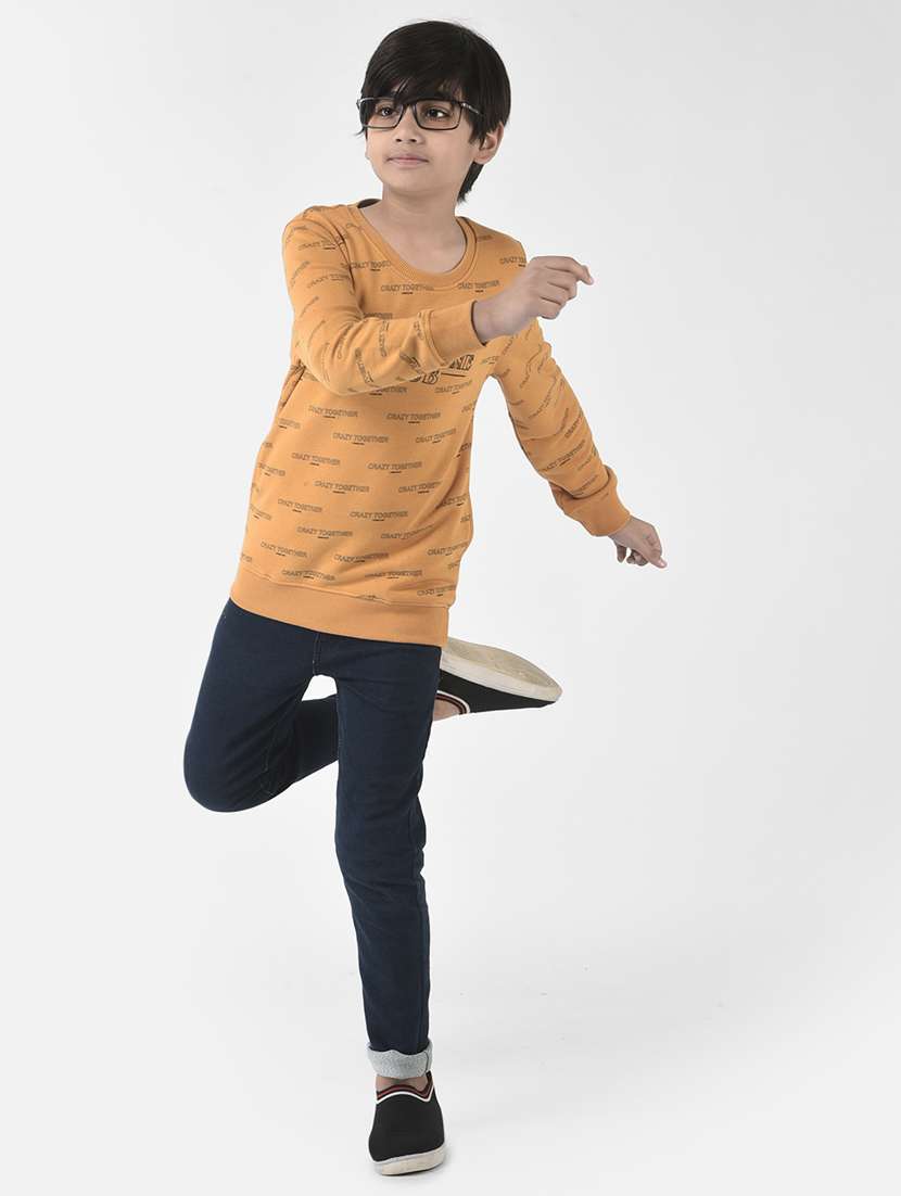 boys typography sweatshirt - 19164666 -  Standard Image - 4