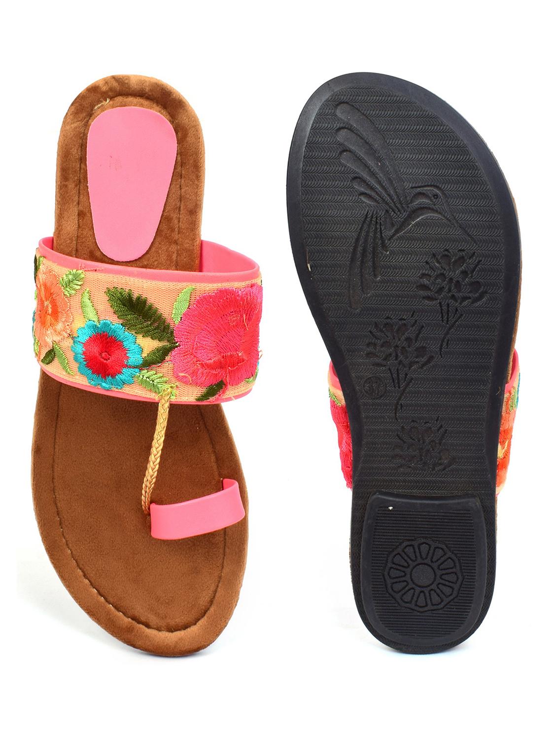 multi slip on flat sandal - 19165865 - Standard Image - 4