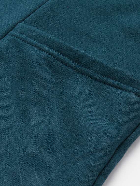 stand collar solid sweatshirt - 19166863 - Standard Image - 4