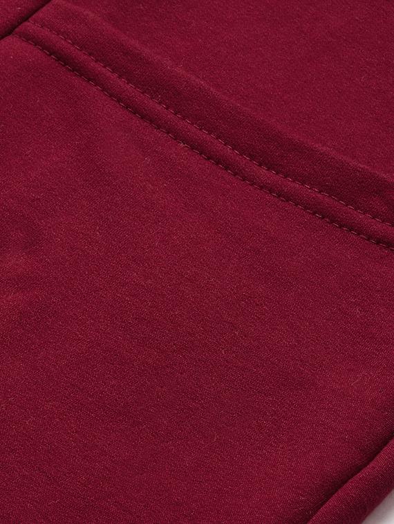 stand collar solid sweatshirt - 19166864 - Standard Image - 4
