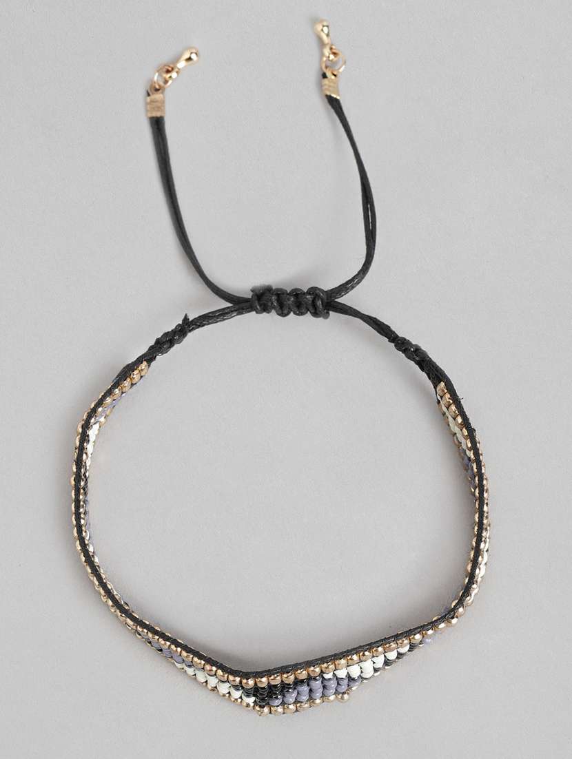 multi colored metal bangle  bracelet - 19166895 -  Standard Image - 1