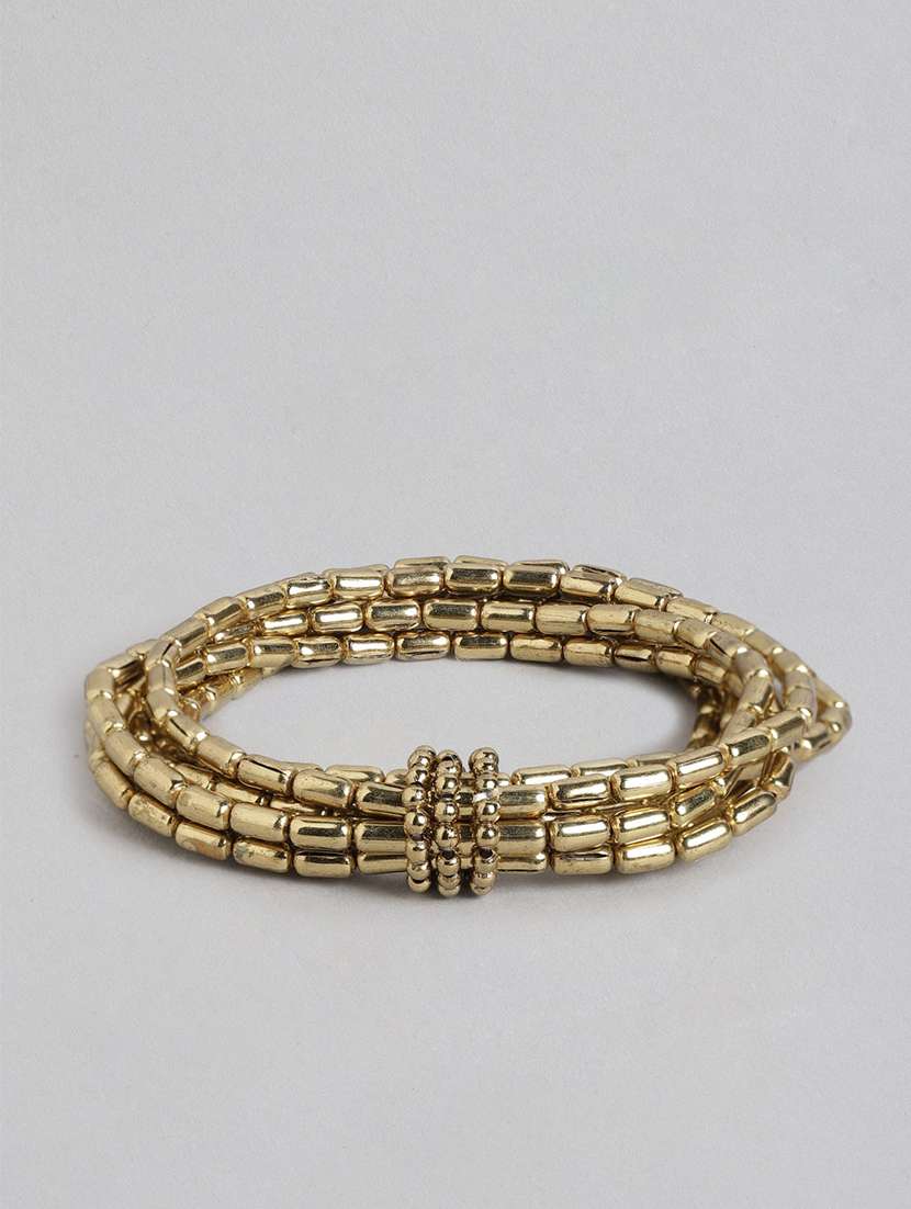 gold metal bangle  bracelet