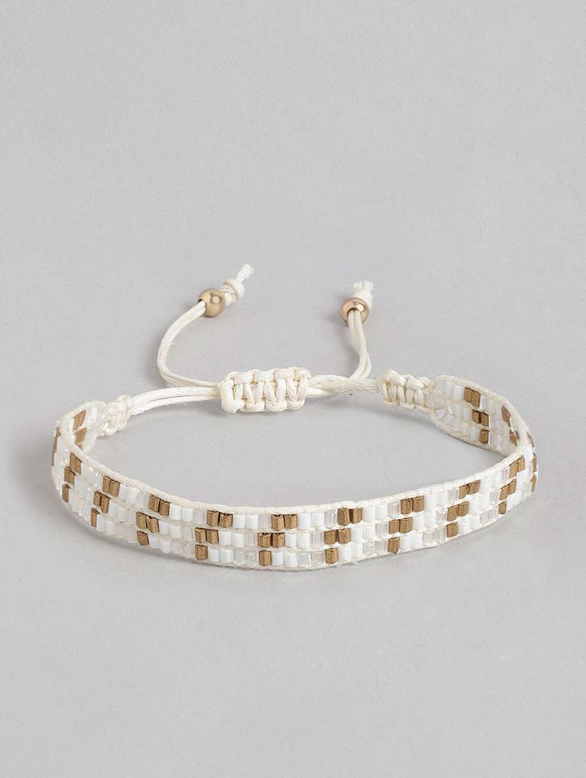 white metal bangle bracelet - 19166907 - Zoom Image - 0