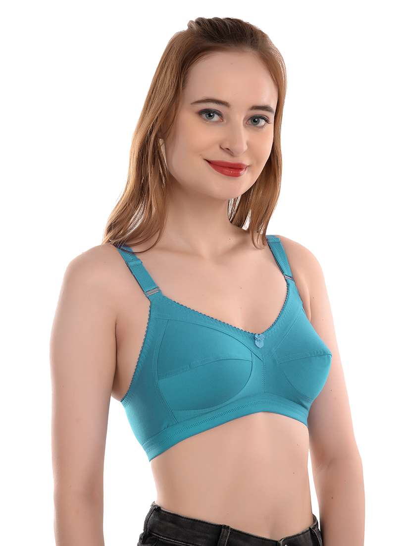 pack of 3 non padded regular bra - 19167462 -  Standard Image - 1