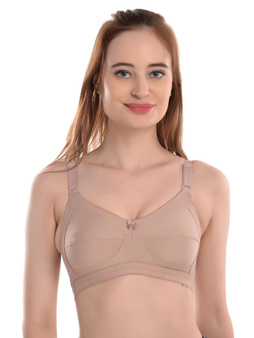 pack of 3 non padded regular bra - 19167463 -  Standard Image - 1