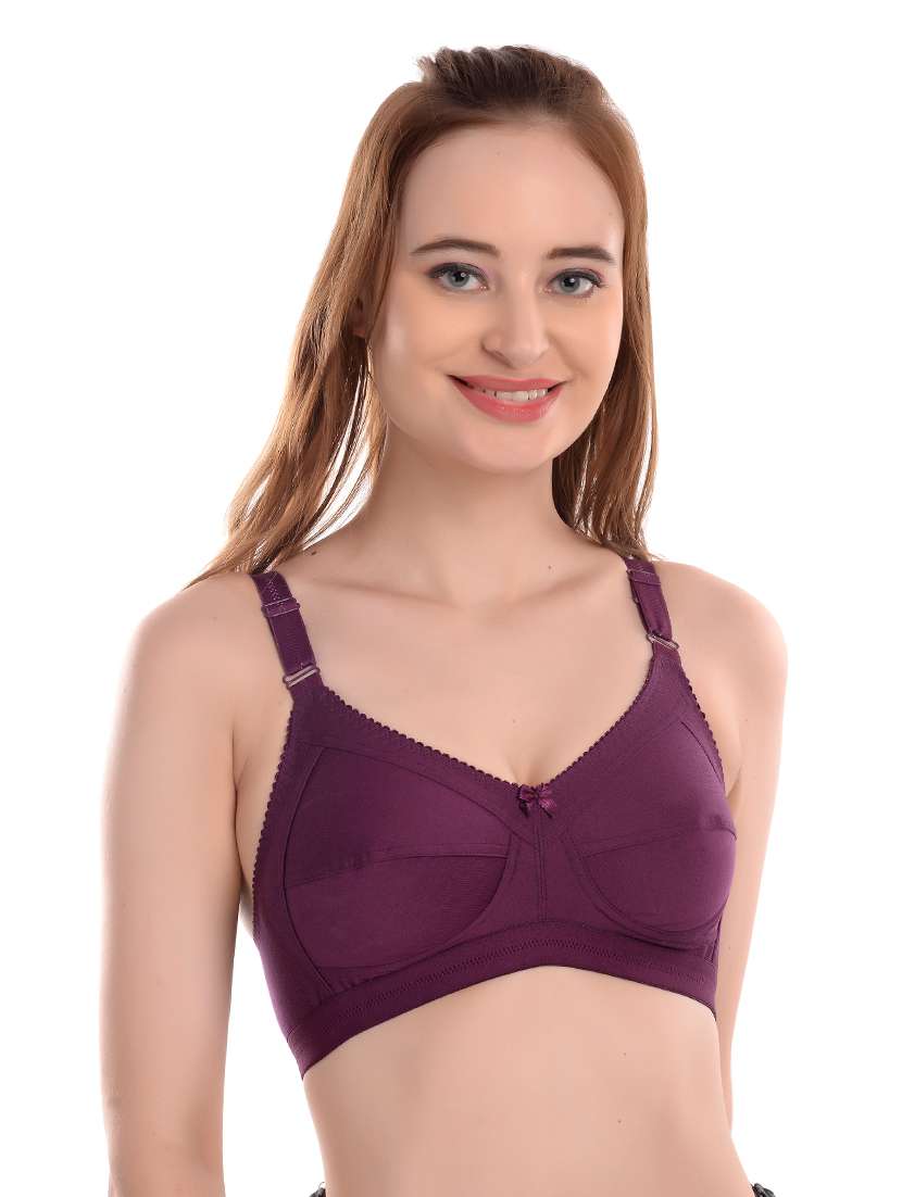 pack of 3 non padded regular bra - 19167468 -  Standard Image - 1