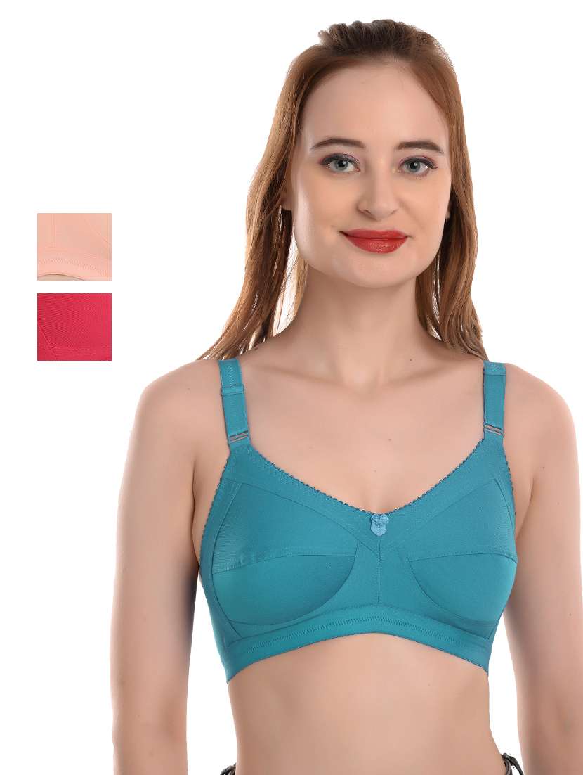 pack of 3 non padded regular bra 