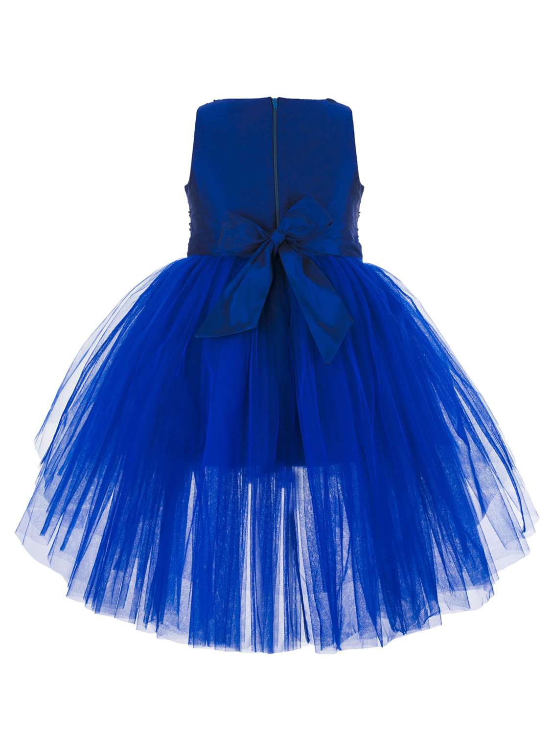 blue coloured sequin frock - 19168882 -  Standard Image - 1
