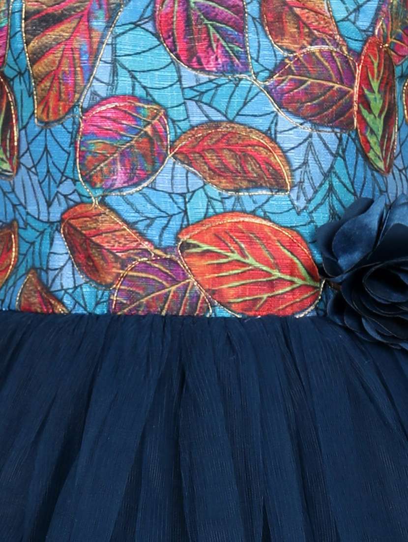 blue net frock - 19169136 - Standard Image - 4