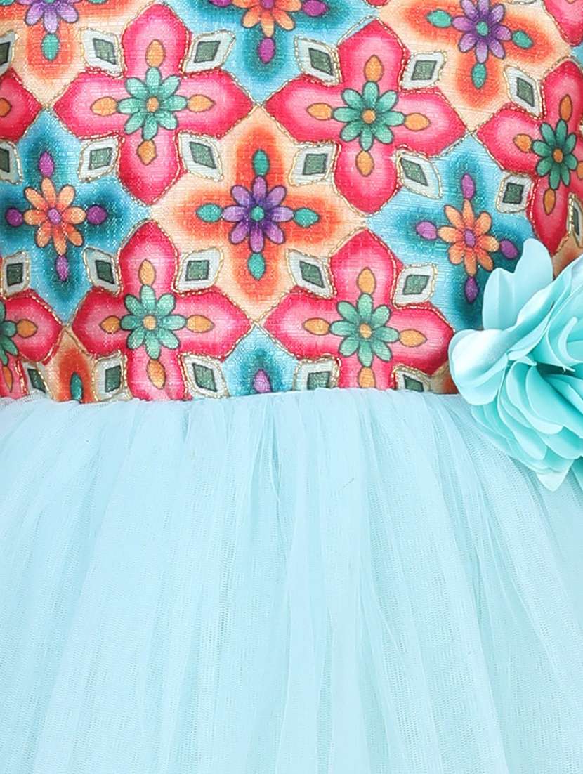 blue net frock - 19169141 - Standard Image - 4