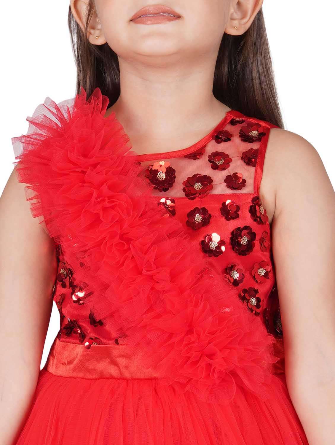 red net frock - 19169187 -  Standard Image - 4