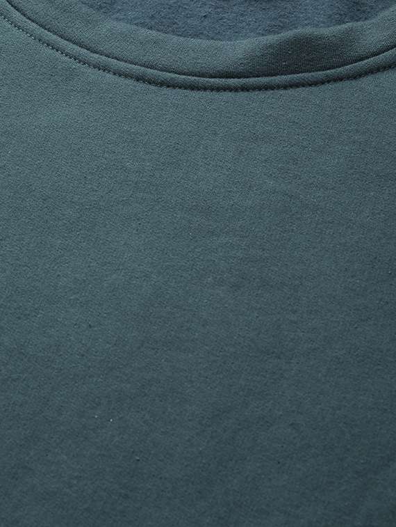 round neck solid plus sweatshirt - 19169459 -  Standard Image - 4