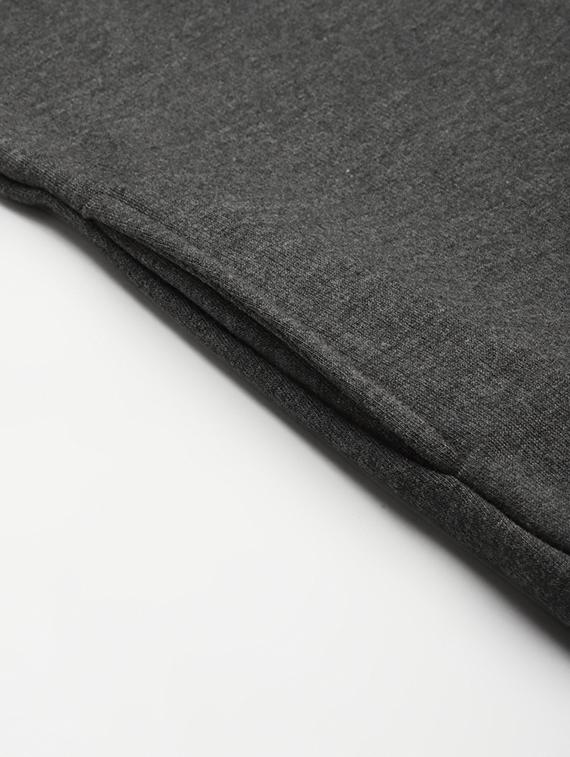 round neck solid plus sweatshirt - 19169464 - Standard Image - 4