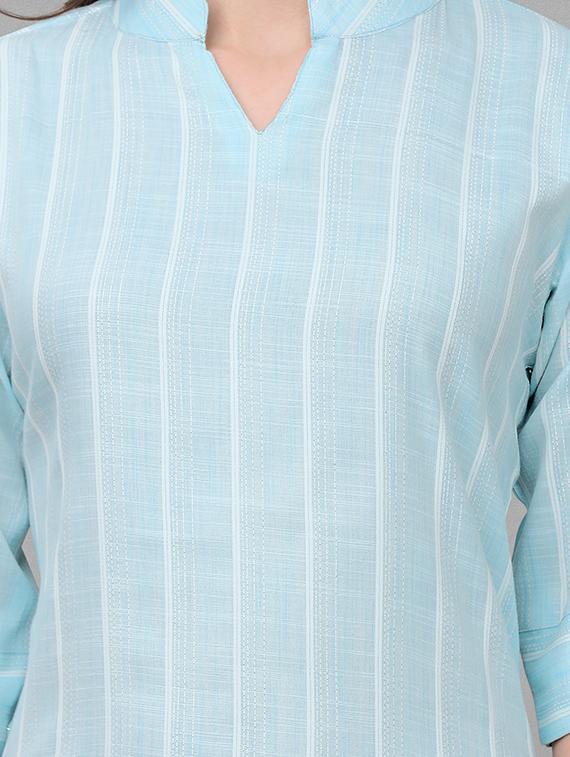 striped kurta pant set - 19169503 - Standard Image - 4