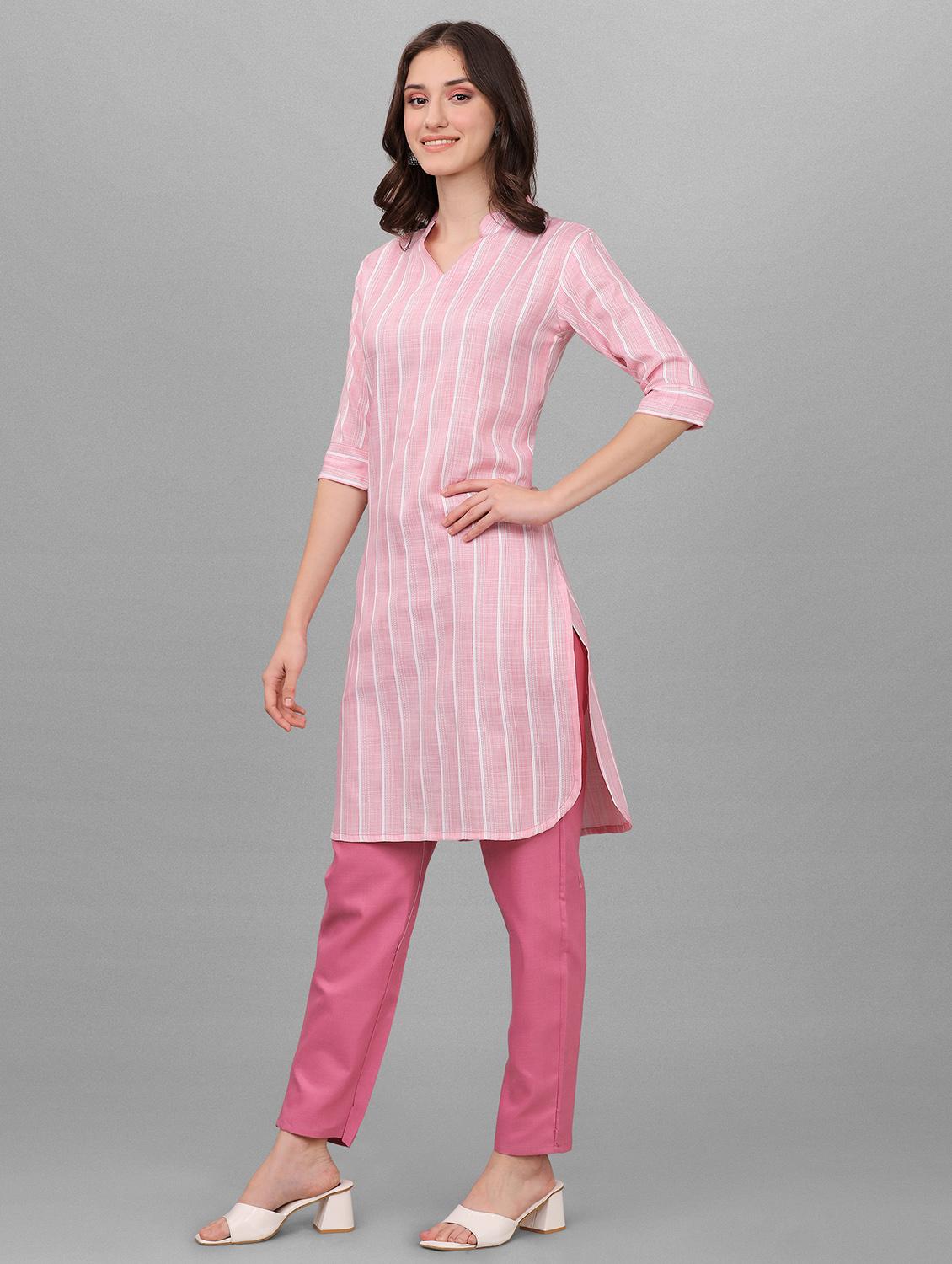 striped kurta pant set - 19169505 - Standard Image - 1