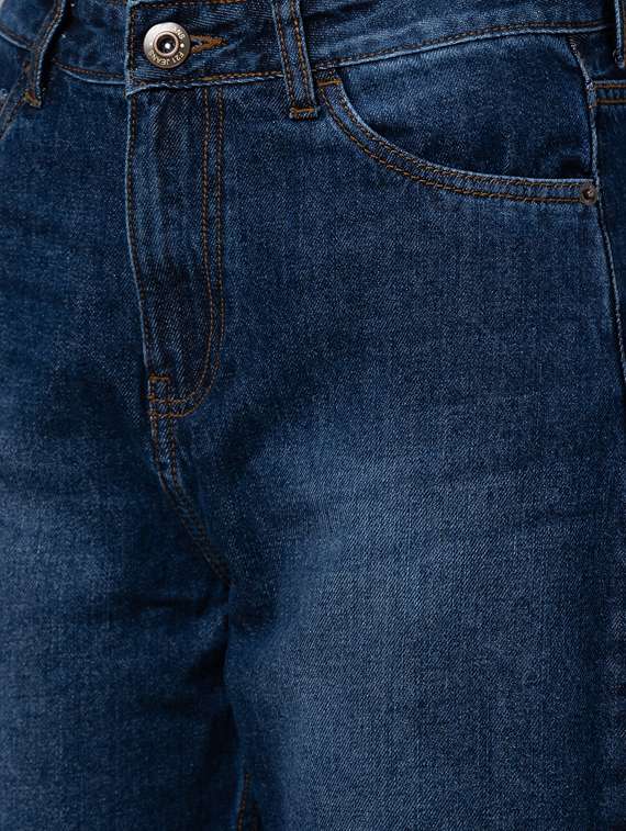 women's plain mom fit jeans - 19169672 - Standard Image - 4
