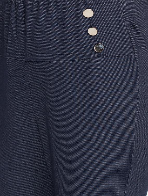 blue solid jegging - 19169682 - Standard Image - 4