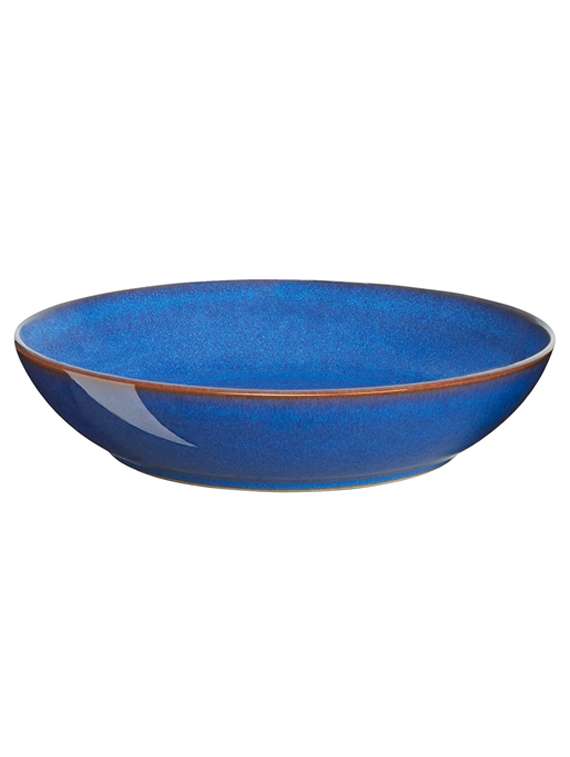 denby imperial blue alt pasta bowl