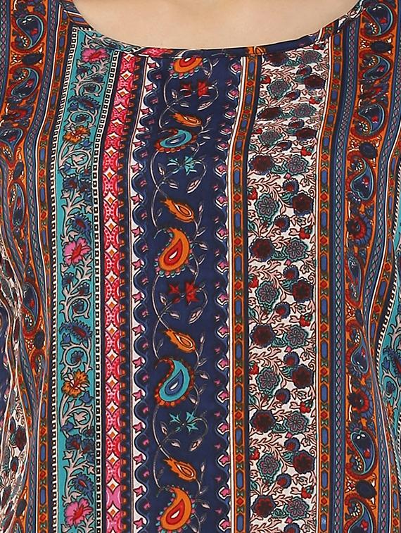 multi coloured two piece nightwear set - 19170945 - Standard Image - 4