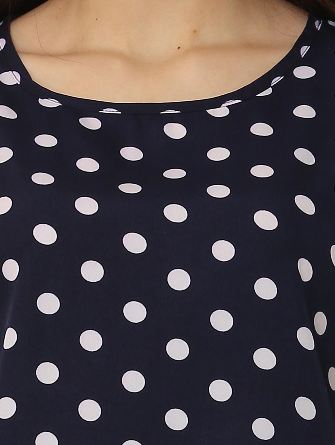 polka printed top and short nightwear set - 19170990 - Standard Image - 4