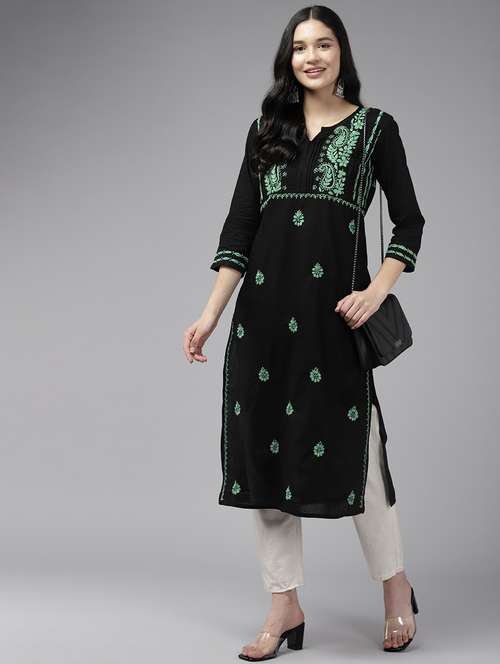 women's straight kurta - 19172066 - Standard Image - 0