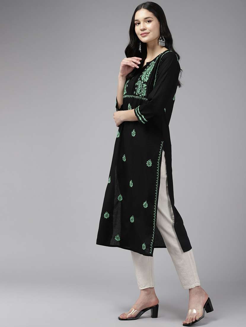 women's straight kurta - 19172066 - Standard Image - 1