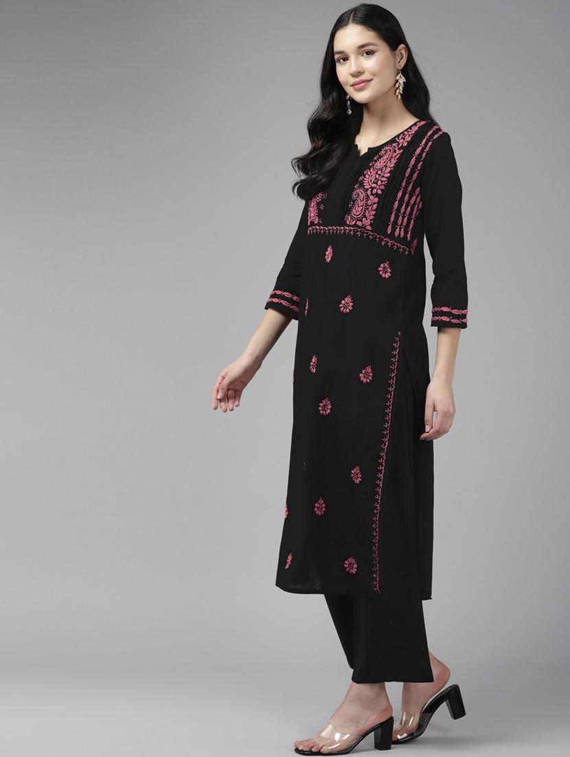 women's straight kurta - 19172067 - Standard Image - 1