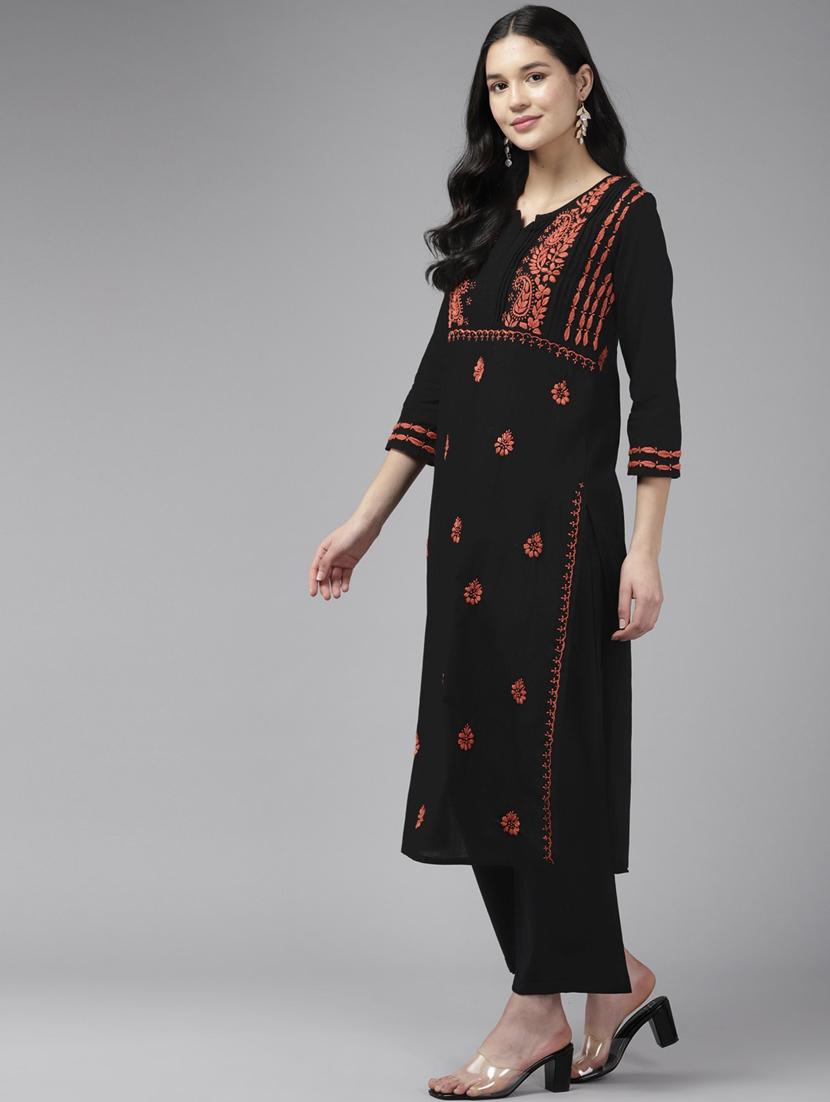 women's straight kurta - 19172073 - Standard Image - 1