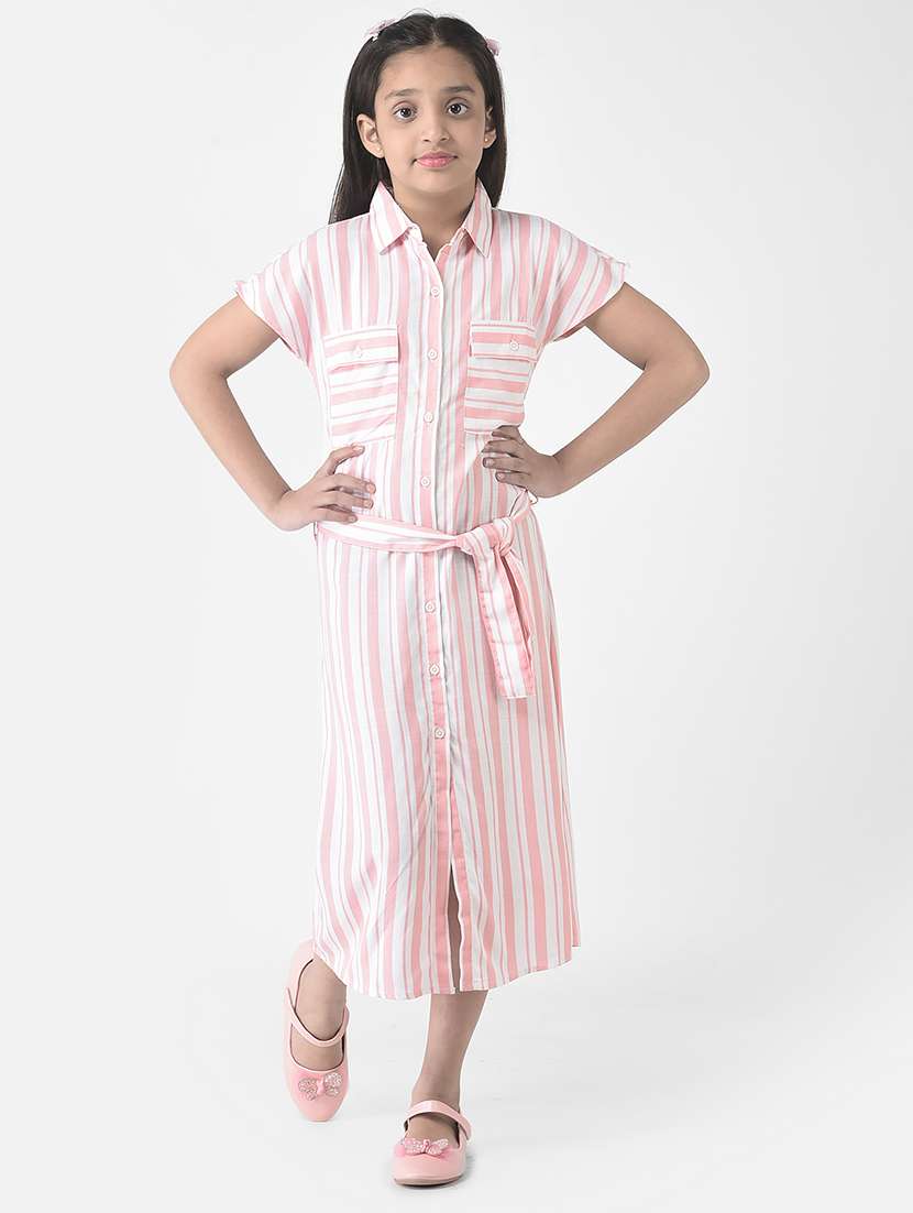 girls collared short sleeves frock - 19172216 -  Standard Image - 4