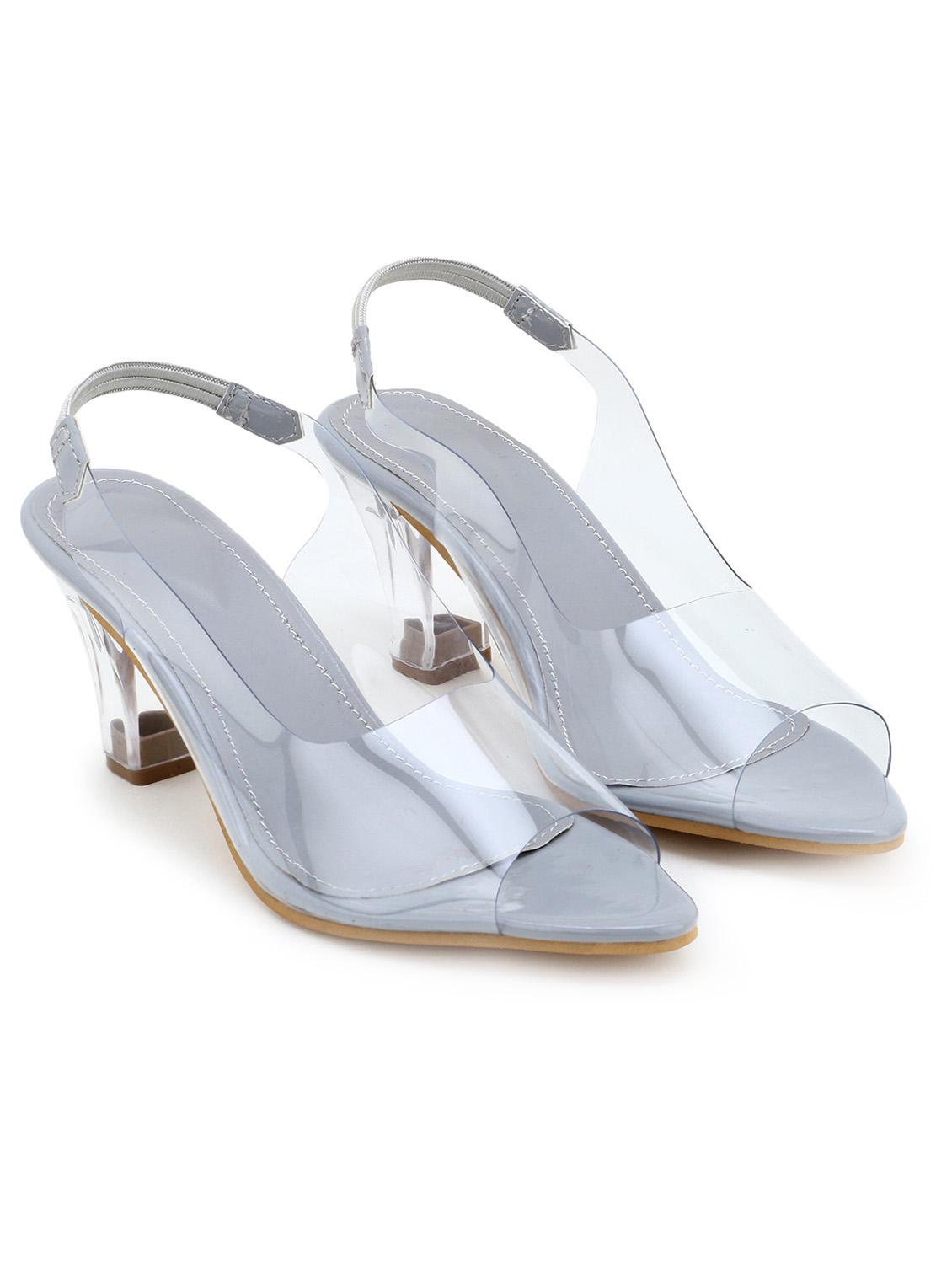 women solid back strap sandal - 19172572 - Standard Image - 1