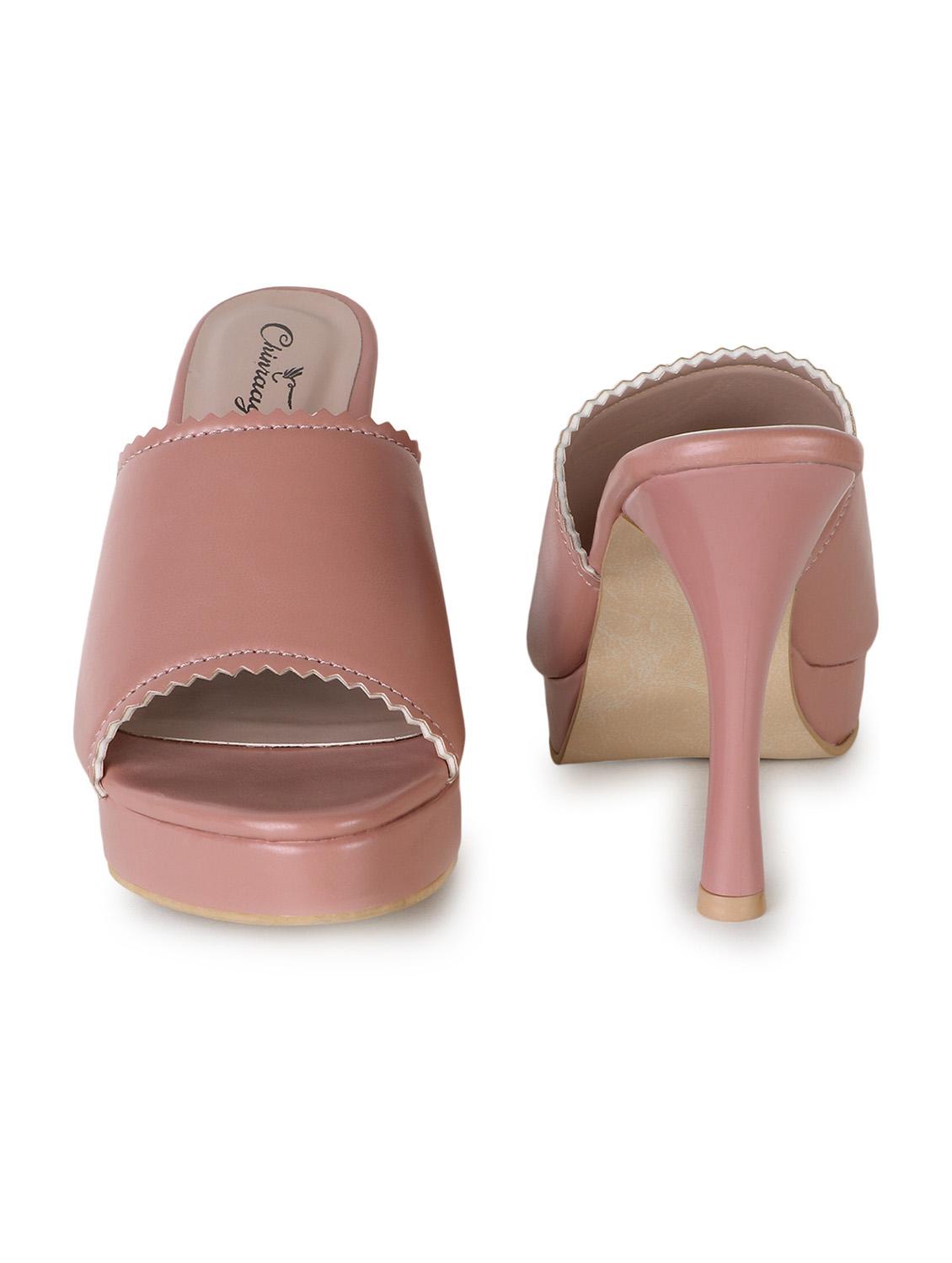 women solid slip on sandal - 19172617 - Standard Image - 4